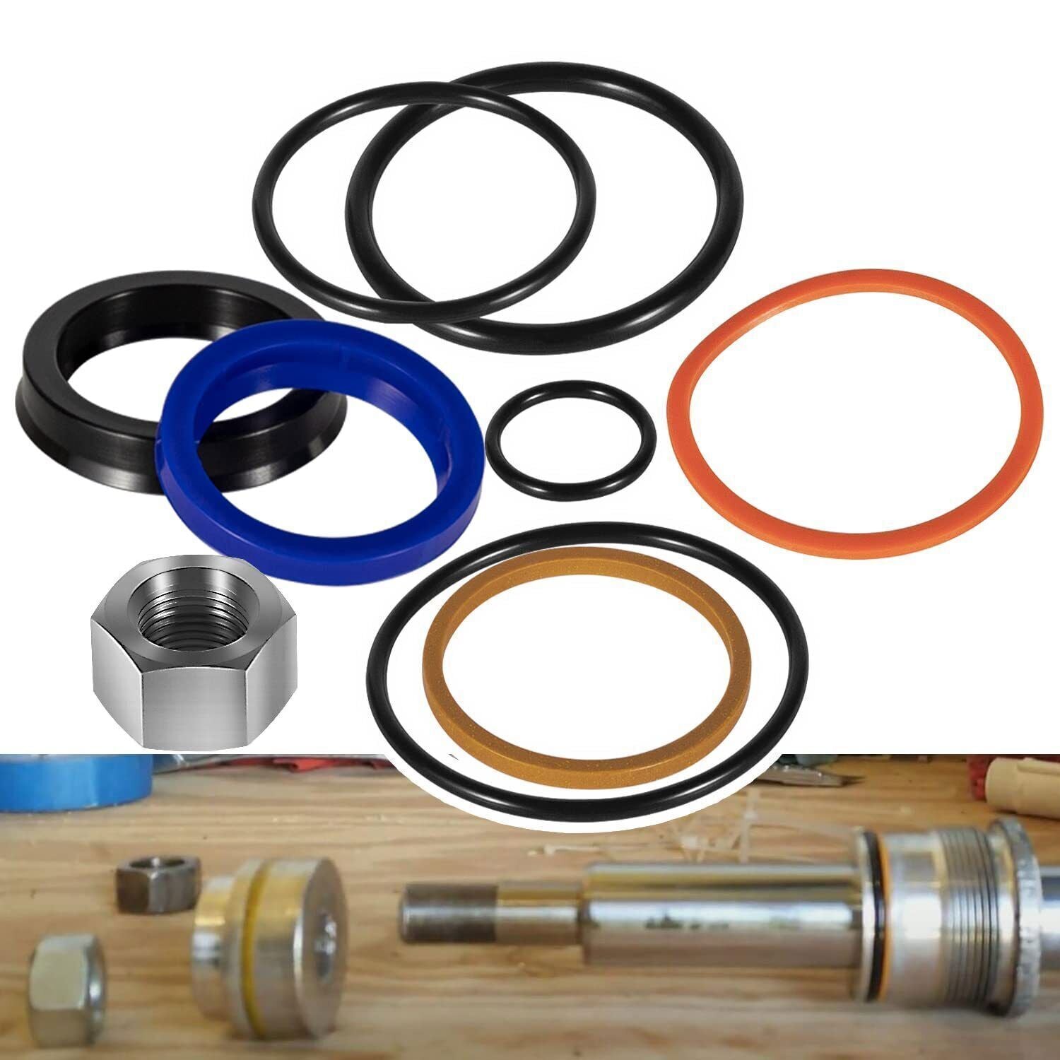 6803329 7137769 Hydraulic Lift Cylinder Seals Kit for Bobcat 444 543 520 720 974