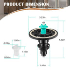 For Sloan G2 Dual Filter Water Closet Electronic Diaphragm Assembly EBV-1020-A