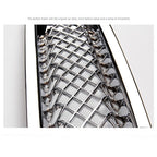 7Pcs Front Mesh Grille Grill Insert Cover Trim Frame For Jeep Patriot 2011-2018
