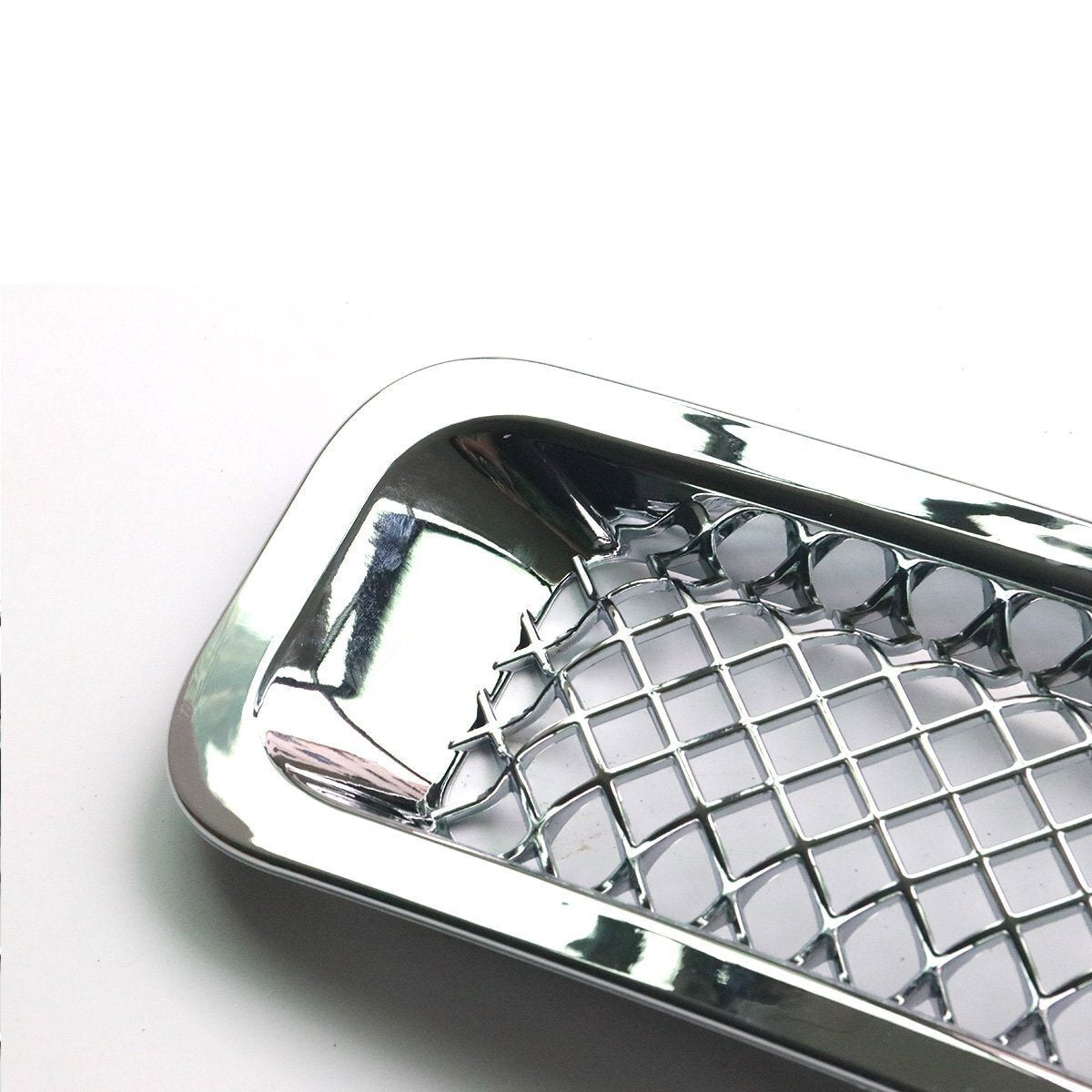 7Pcs Front Mesh Grille Grill Insert Cover Trim Frame For Jeep Patriot 2011-2018