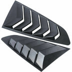 Side Window Louvers ABS Windshield Sun Shade Cover for Ford Mustang 2015-2021