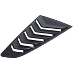 Side Window Louvers ABS Windshield Sun Shade Cover for Ford Mustang 2015-2021