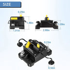 MKR-27 Circuit Breaker+MKR-28 Trolling Motor Plug Receptacle for Minn Kota Motor