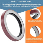 4x Oil Seal Replacement for Dexter 010-51-00 Grease 9K 10K GD Trailer Axle 10-51