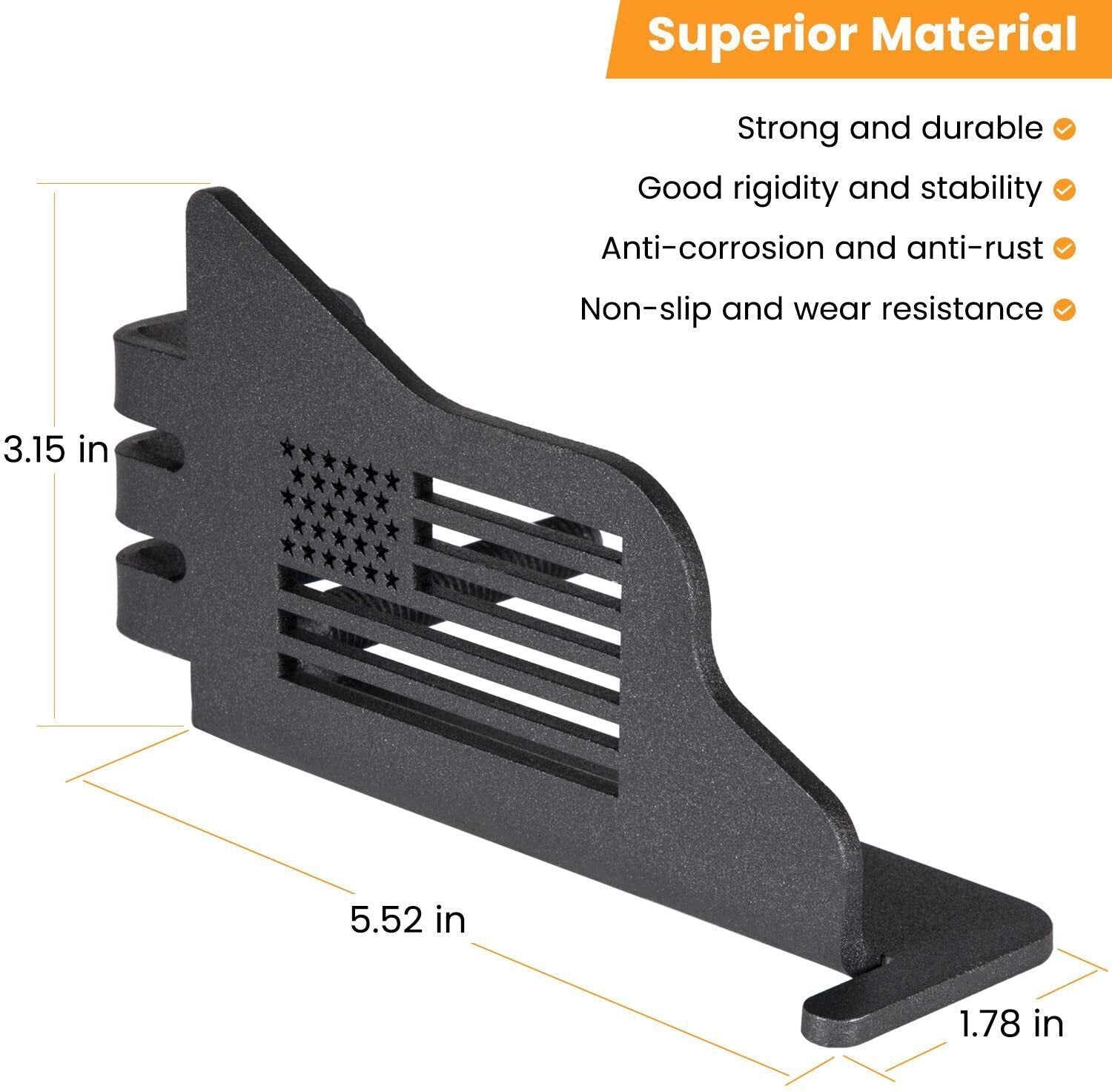 Metal Front Door Foot Pegs Rest Pedal For Jeep Wrangler JK JKU JL JLU 2007-2021