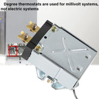 Fryer Thermostat for Pitco 60125401 Imperial 1175 11113 Blodgett Tem 200-400F