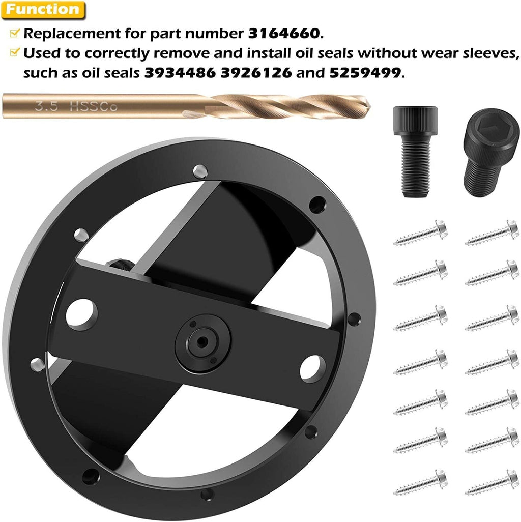 3164660 Rear Crankshaft Seal Remover & Installer Tool For Cummins 3.9L 5.9L 6.7L