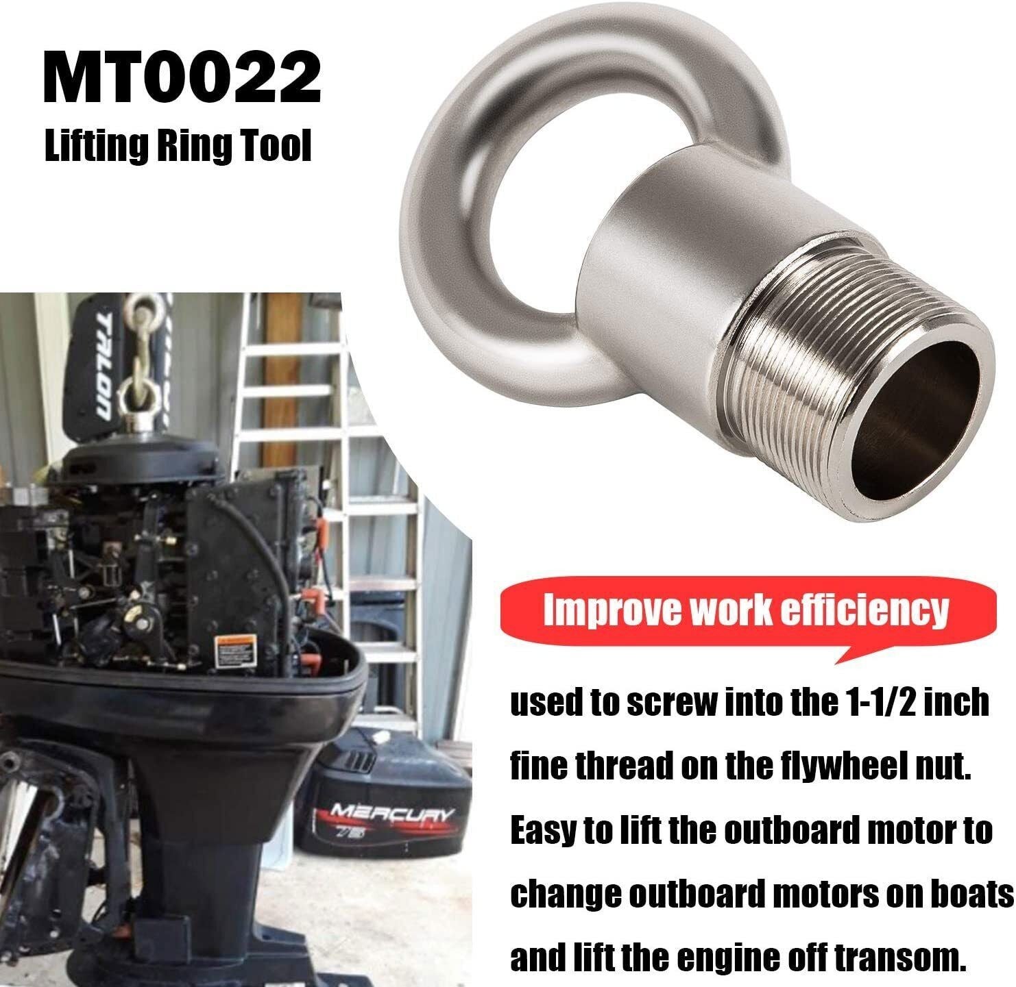 Lifting Adapter and Lifting Ring for Mercury Verado & 150HP 4-Stroke Outboard