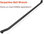 AHHON1419 Serpentine Belt Wrench Tensioner Tool for Honda Acura Accord CR-V Civi