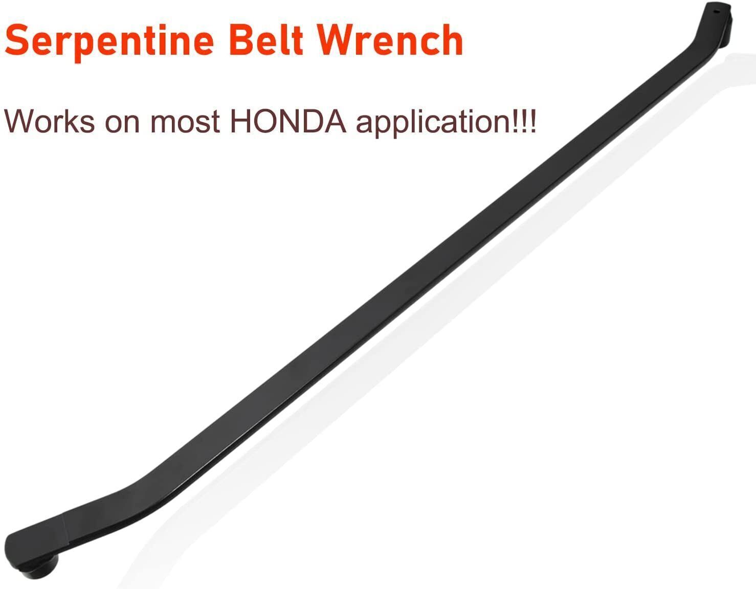 AHHON1419 Serpentine Belt Wrench Tensioner Tool for Honda Acura Accord CR-V Civi