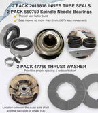 Front Axle Shaft Seal &Bearing Kit For 1998-2004 Ford Excursion F250/350/450/550