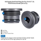 4C3Z-6026-CA Oil Supply Rail End Oil Gallery Plug Seal For Ford 7.3L Powerstroke