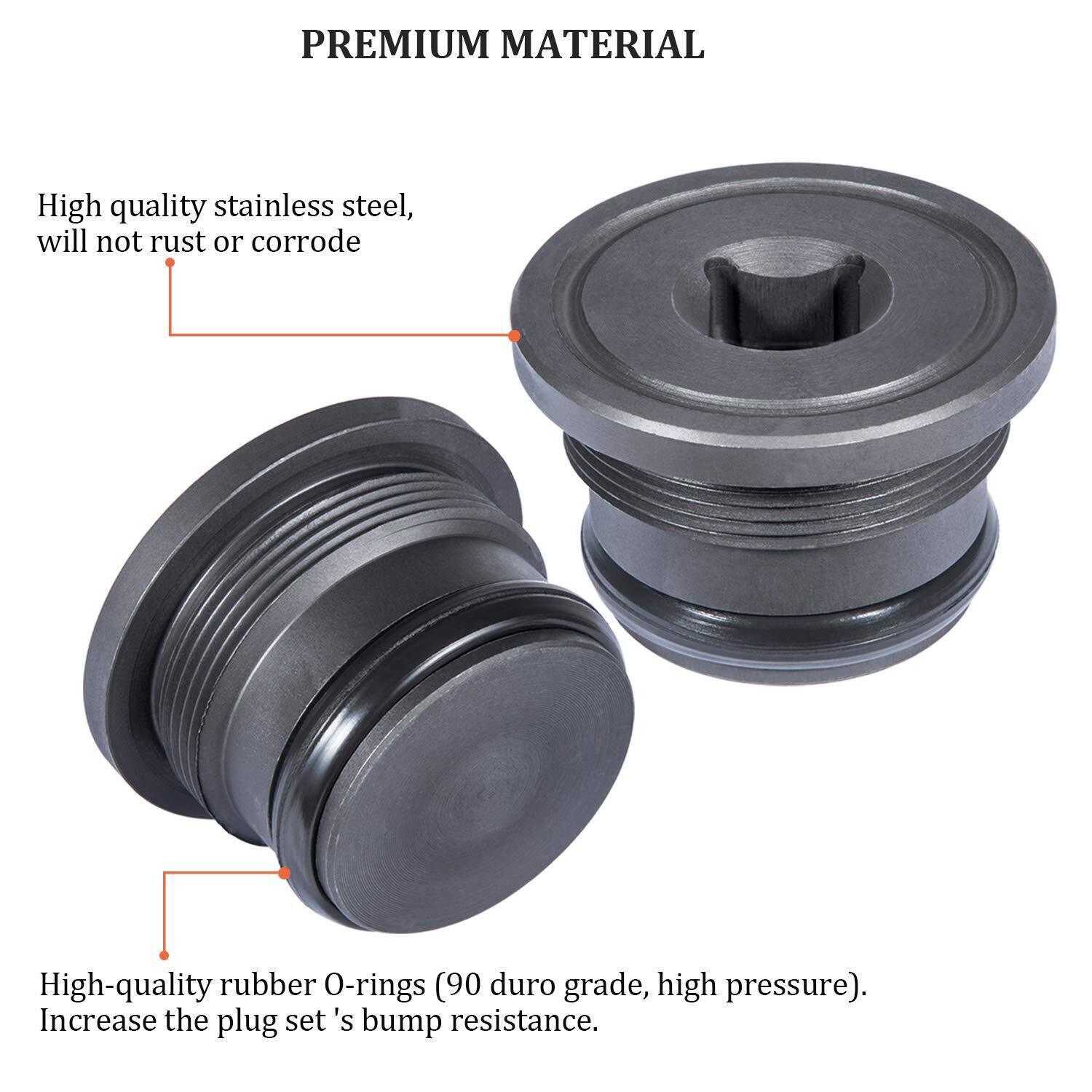 4C3Z-6026-CA Oil Supply Rail End Oil Gallery Plug Seal For Ford 7.3L Powerstroke