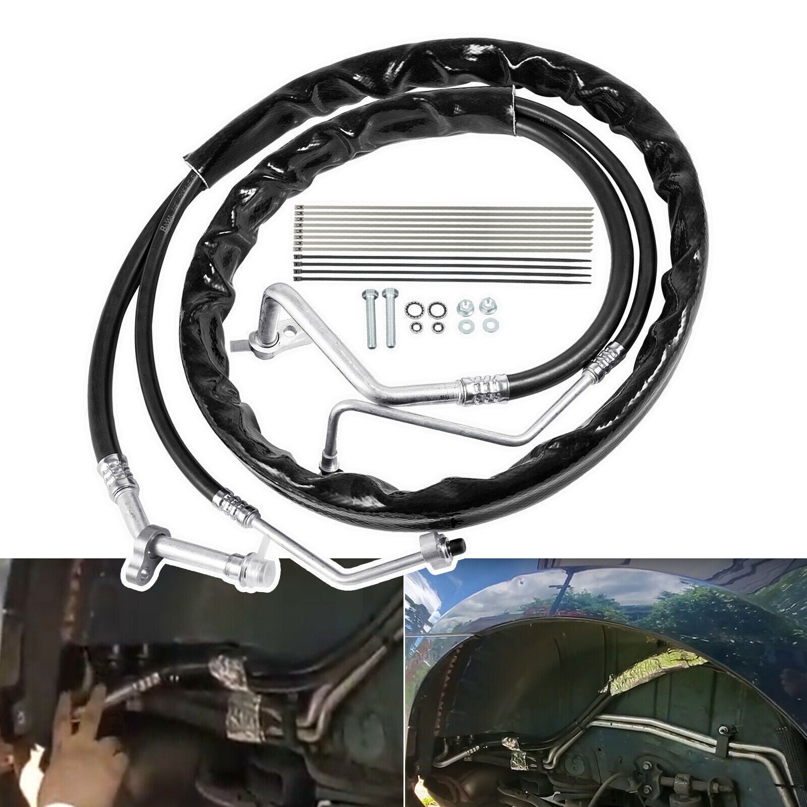 C68100 Rear/Aux AC Lines for 2012-2019 Dodge Caravan & Chrysler Town and Country