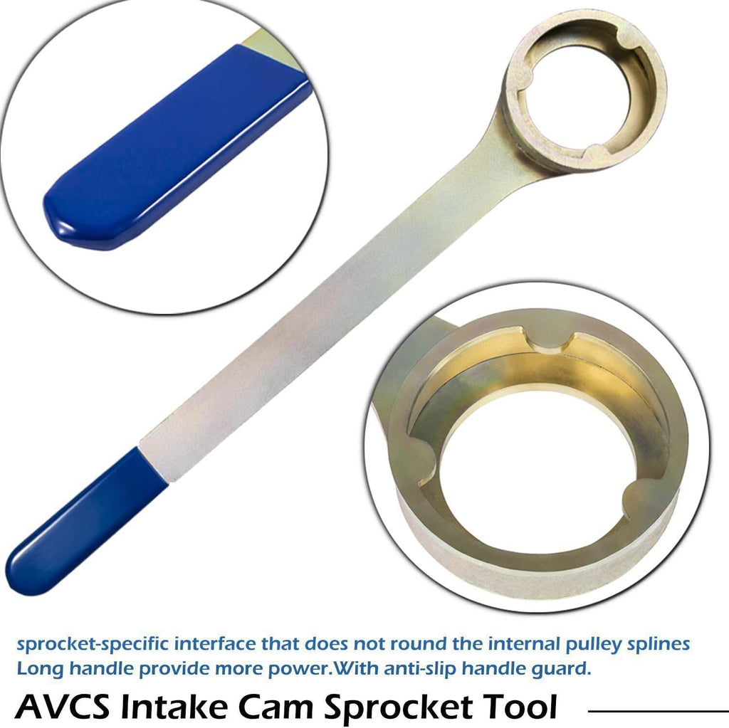 Intake/Exhaust Cam Sprocket Tool Wrench Holder Tool Kit for Subaru AVCS JDM STD