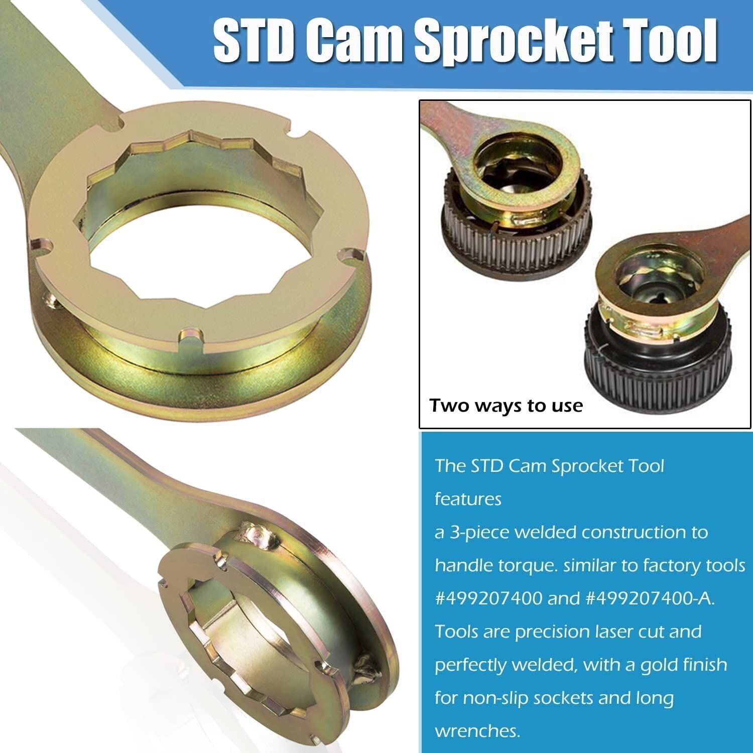 Intake/Exhaust Cam Sprocket Tool Wrench Holder Tool Kit for Subaru AVCS JDM STD