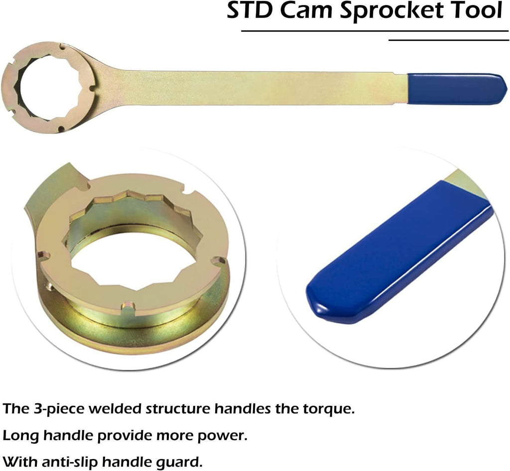 Intake/Exhaust Cam Sprocket Tool Wrench Holder Tool Kit for Subaru AVCS JDM STD