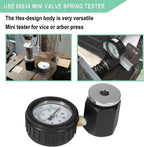 66834 Mini Valve Spring Pressure Tester Measurement Range 0-700 psi 0-50 kg-cm2