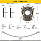 for Chevy Clutch Hydraulic Release Throwout Bearing Kit for Most Chevrolet GMC