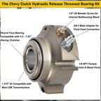 for Chevy Clutch Hydraulic Release Throwout Bearing Kit for Most Chevrolet GMC
