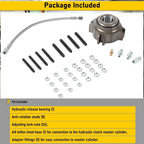 for Chevy Clutch Hydraulic Release Throwout Bearing Kit for Most Chevrolet GMC
