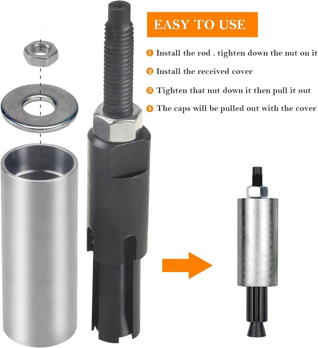 lb7 Injector Tube/Cup Installer/Remover Kit for GM 6.6L Duramax Diesel 2001-2021
