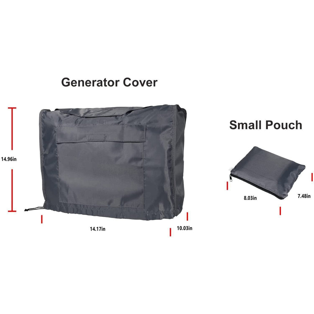 Waterproof Generator Cover w/ Storage Pocket for Honda Eu2000i Eu2200i Generator