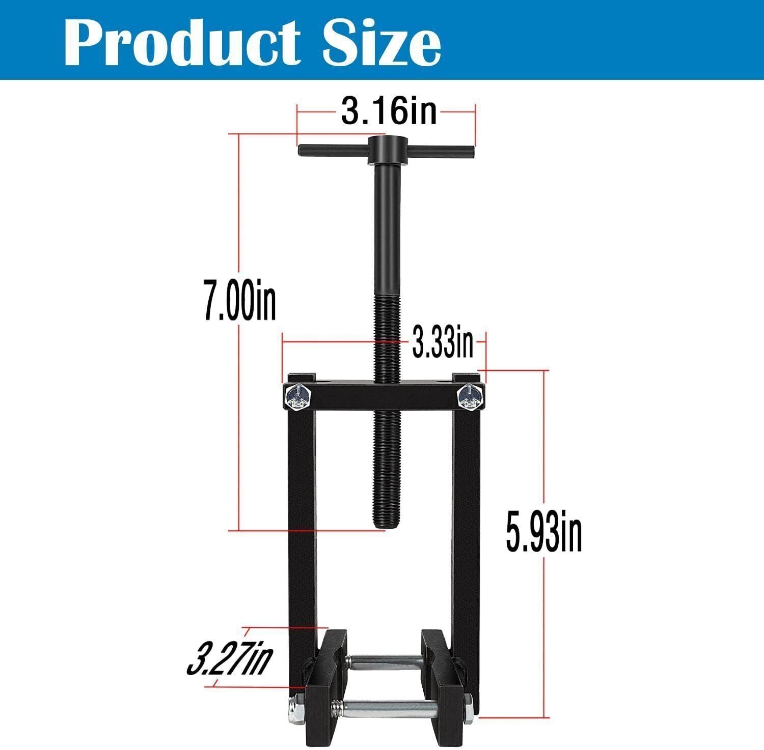 Transmission Pump Puller Remover Tool w/ Adjustable Jaws Pump Extractor For Ford