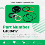 G109417 Hydraulic Cylinder Seal Kit for Case 35CWL 580D 580E 580G 580SD 580SE