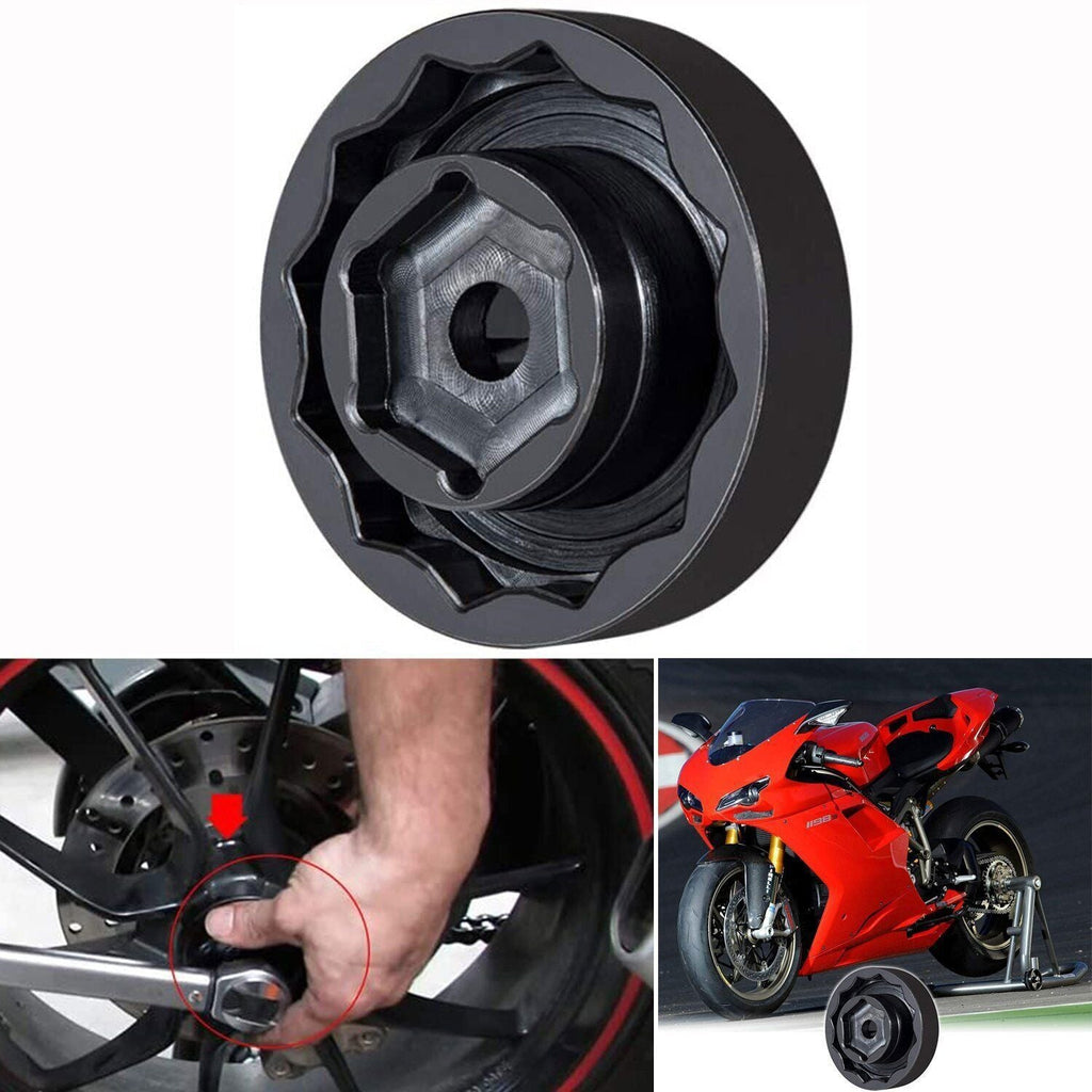 Front Rear Wheel Socket Nut Tool for Ducati 1199 1198 1098 Multistrada Diavel