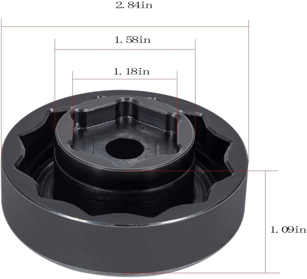 Front Rear Wheel Socket Nut Tool for Ducati 1199 1198 1098 Multistrada Diavel