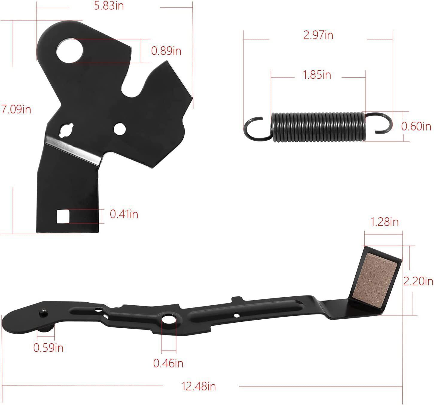 Arm Bracket Roller Cam Kit 155046 for 42" Mower Deck LT1000 LT2000 AYP Craftsman