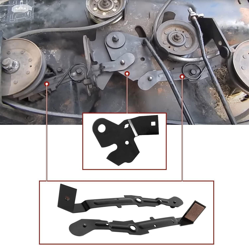 Arm Bracket Roller Cam Kit 155046 for 42" Mower Deck LT1000 LT2000 AYP Craftsman