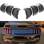 ABS Car Tail Light Lamp Cover Guard Trim Frame Bezels for Ford Mustang 2018-2021