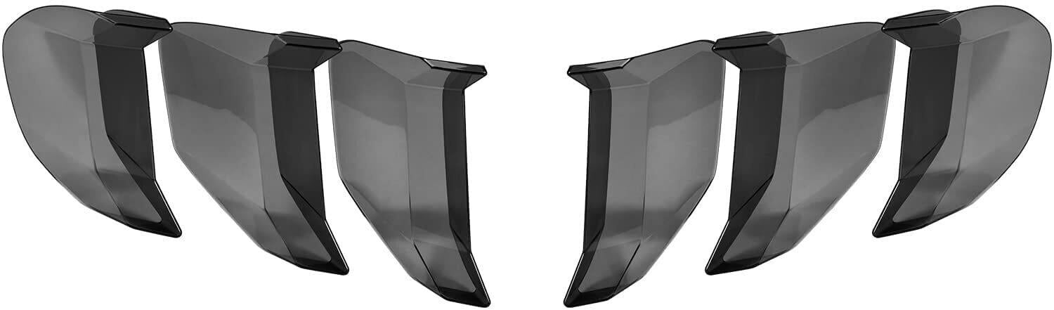 ABS Car Tail Light Lamp Cover Guard Trim Frame Bezels for Ford Mustang 2018-2021