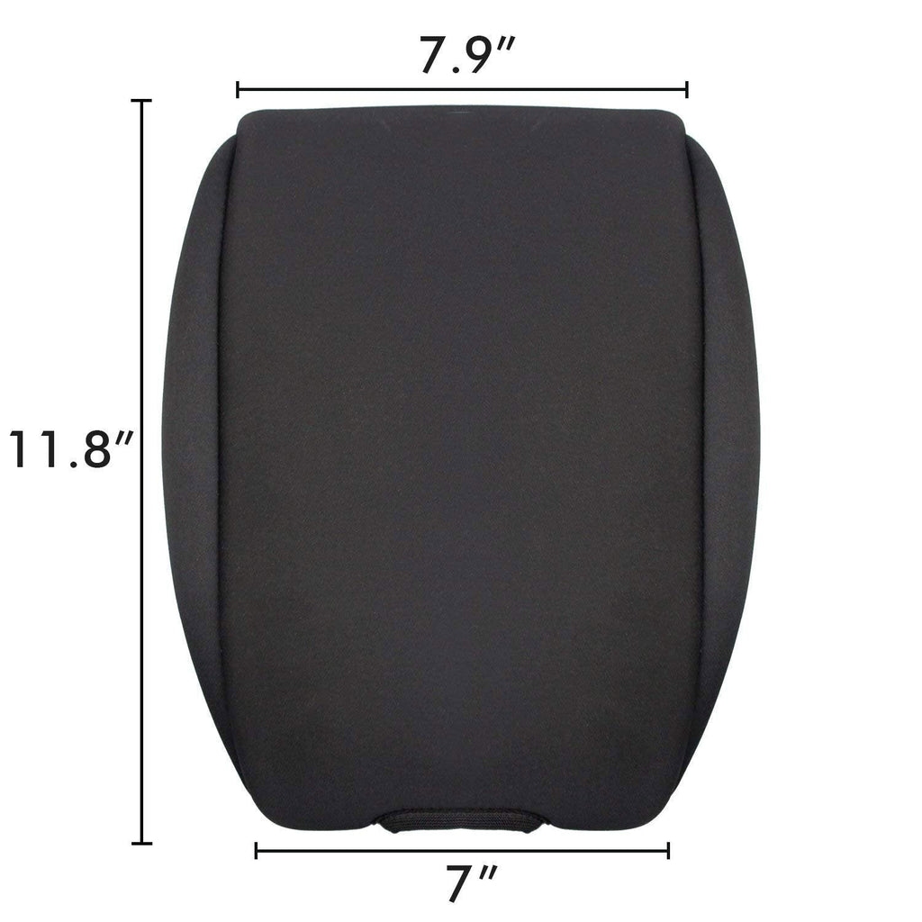 Neoprene Center Console Armrest Pad Cover For Jeep Wrangler JK JKU 2011-2018