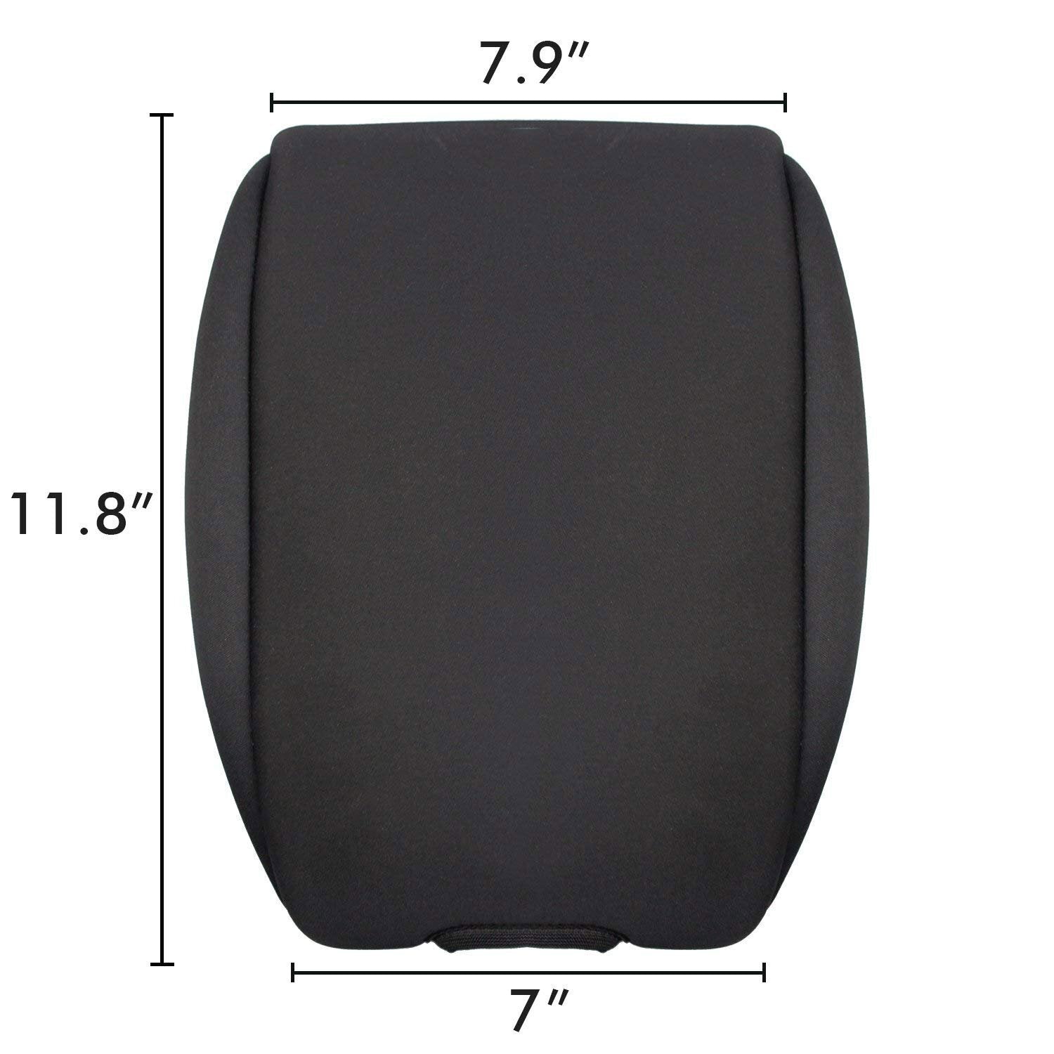 Neoprene Center Console Armrest Pad Cover For Jeep Wrangler JK JKU 2011-2018