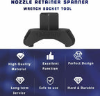 134-2570 Caterpillar Cat 3406 Fuel Injection Nozzle Retainer Spanner Wrench Tool