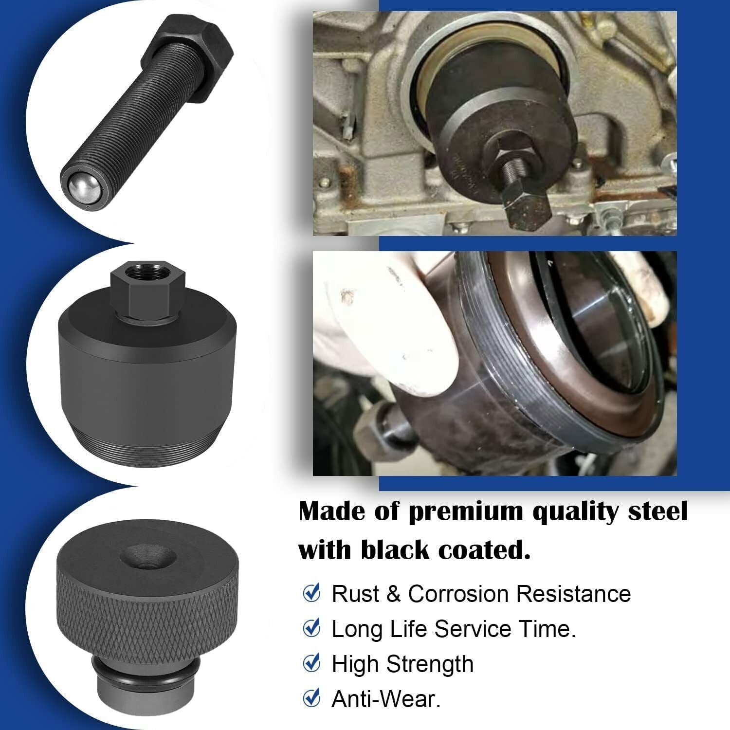 303-1510 6.7L Powerstroke Front Crankshaft Seal Remover for Ford Alt ST-152