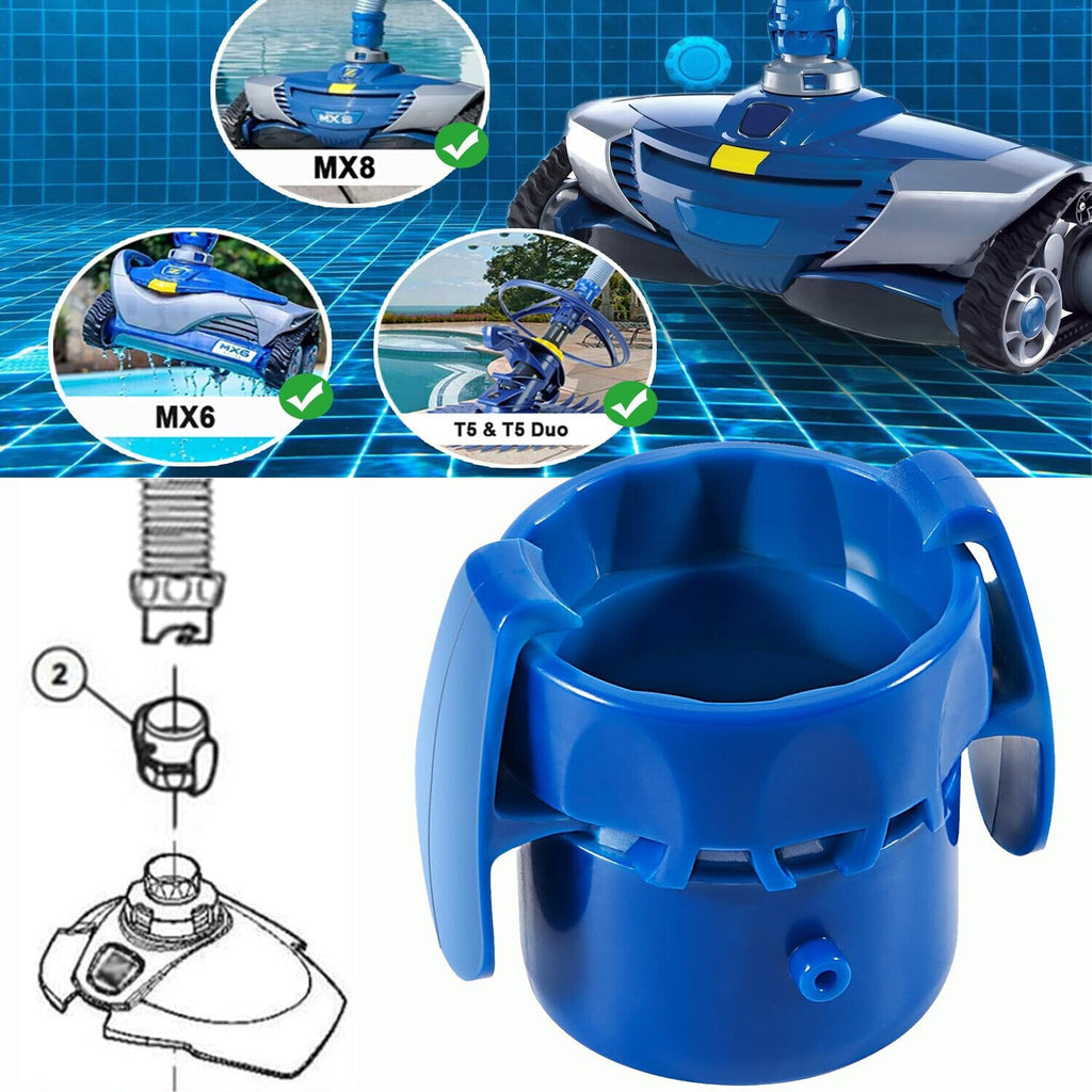 Blue R0526900 Quick Connector for Zodiac Baracuda MX6 MX8 T5 Duo Suction Cleaner