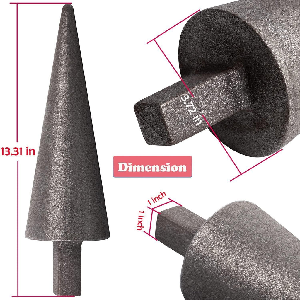 Blacksmith Anvil Cone Mandrel Hardy Tool/Hard Iron Anvil Forming Cone 1“ Hardy