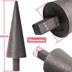 Blacksmith Anvil Cone Mandrel Hardy Tool/Hard Iron Anvil Forming Cone 1“ Hardy