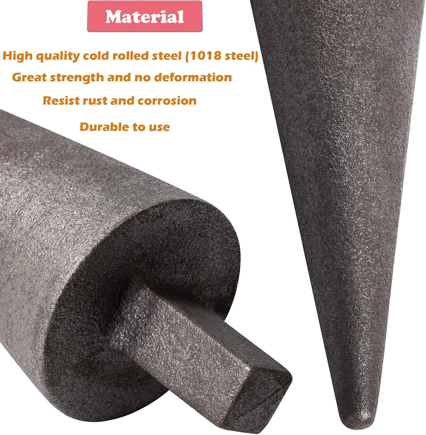 Blacksmith Anvil Cone Mandrel Hardy Tool/Hard Iron Anvil Forming Cone 1“ Hardy