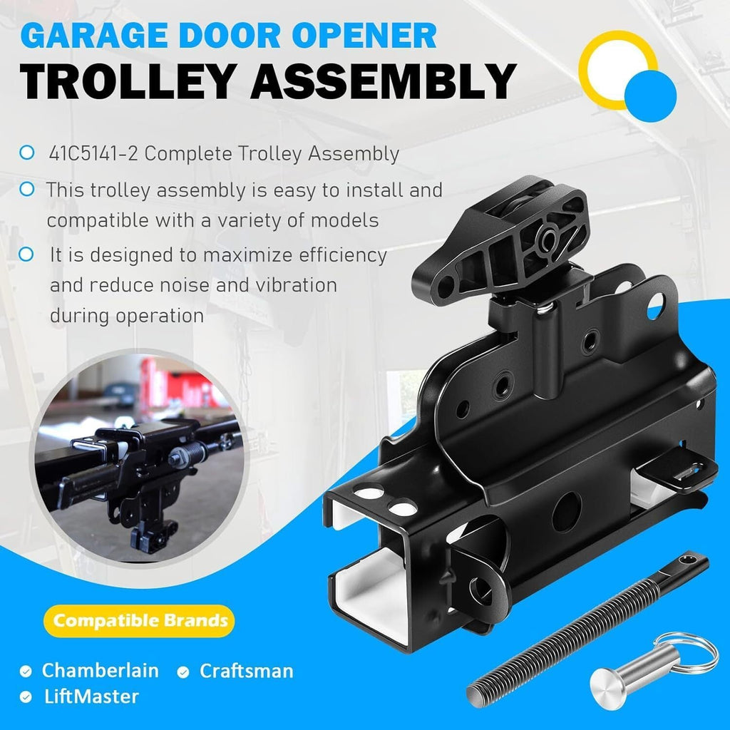 41C5141-1 & 41C5141-2 Garage Door Opener Trolley for LiftMaster & Chamberlain