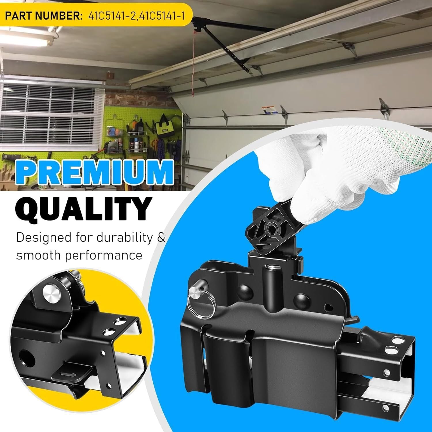 41C5141-1 & 41C5141-2 Garage Door Opener Trolley for LiftMaster & Chamberlain
