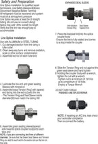 800-643 5/16'' Aluminum Line Splice Repair Kit Works for A/C, coolant Etc