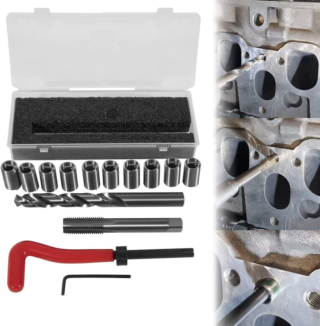 1420 Engine Cylinder Head Bolt Repair Tool Kit M11.5mm x 1.5 For Honda Toyota