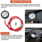 TU-32-20 - 0 to 300 psi Compuchek Fuel System Pressure Tester Gauge