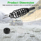 for John Deere Gator HPX 615E 815E XUV620I 4x4 AM137957 AM135372 Shock Absorber