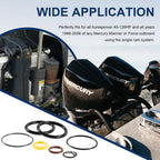 Cylinder rebuild kit For Mercury Mariner power trim tilt 1988-2006 813432A3